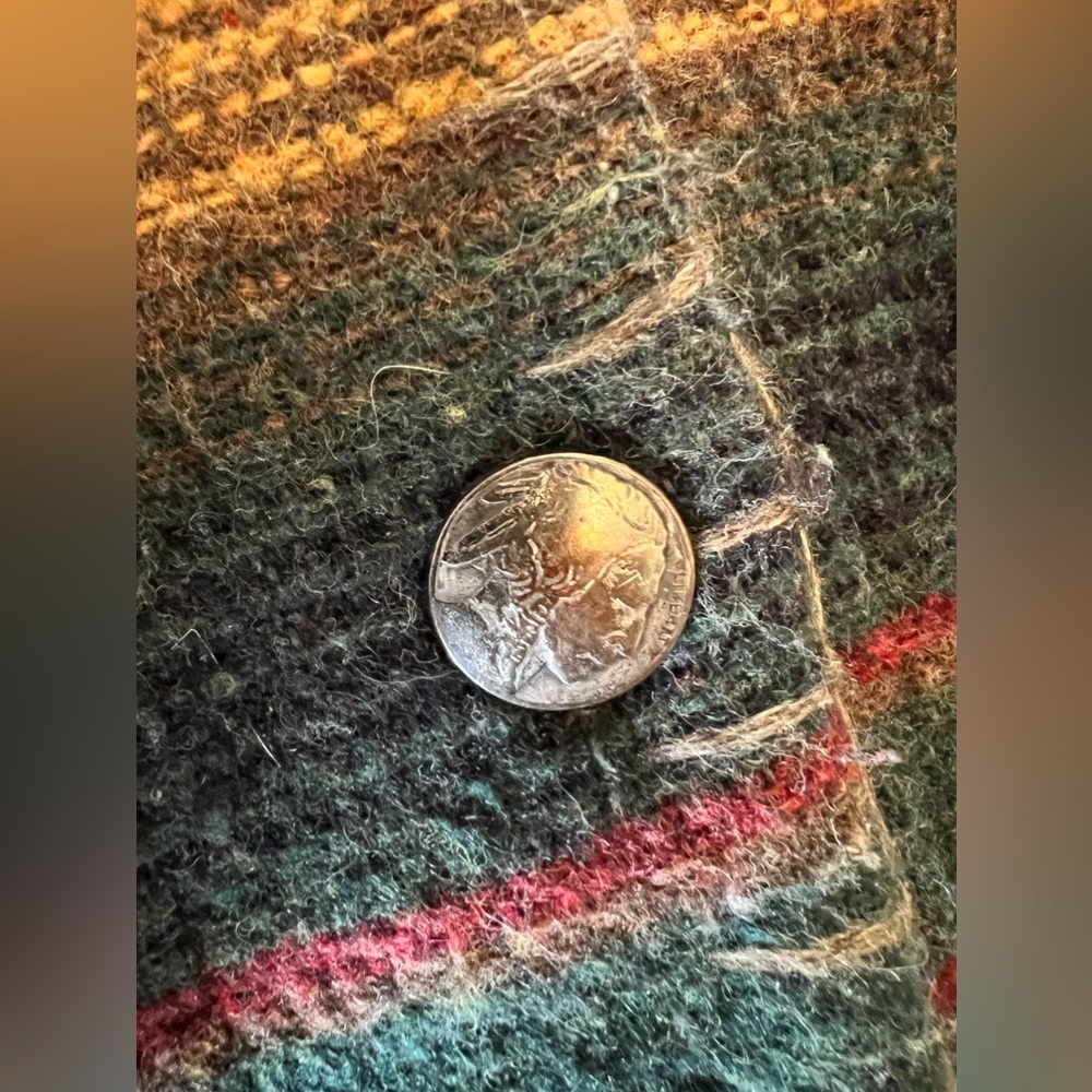 VTG Unlimited Quest Striped Western Wool Blend Button Up Jacket - Picture 4 of 6